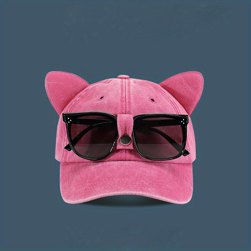 Aviator Sunglasses Baseball Cap Sun Hat