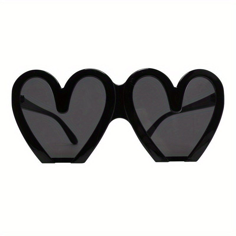 Y2K Heart Sunglasses Love Theme Candy Glasses Beach Party UV400