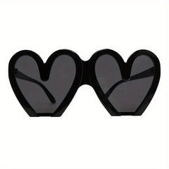 Y2K Heart Sunglasses Love Theme Candy Glasses Beach Party UV400