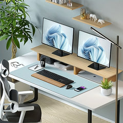 Desk Pad Protective Mouse Pad Anti slip PU Leather Engraving Machine Pad