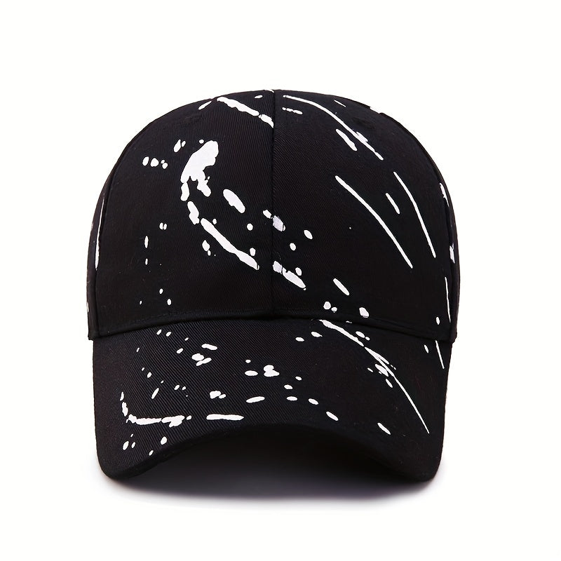 Solid Graffiti Baseball Cap Hip Hop Dad Hats Unisex Casual Sun Hats