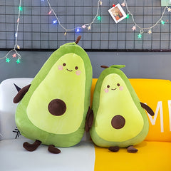 Avocado Plush Toy Fruit Stuffed Pillow Ornament Christmas Gift