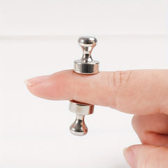 5pcs Neodymium Magnetic Pushpin Metal Strong Magnetic Tack Decompressing Toy