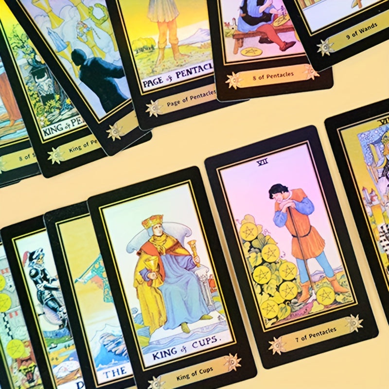 78pcs Tarot Cards For Beginners English Version With Instructions