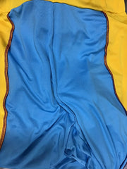  Colorblock Crop Top & Leggings Set