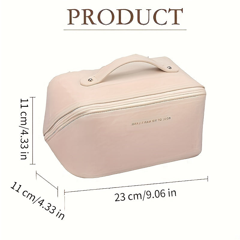 Large Cosmetic Bag Toiletry Wash Bag For Travel Lightweight Makeup Bag