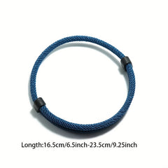 Men's Braided Cord Bracelet for Everyday Wear