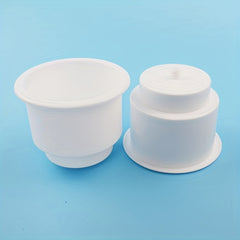 2pcs Marine RV Cup Holder with Drain - Durable Plastic Drink Holder