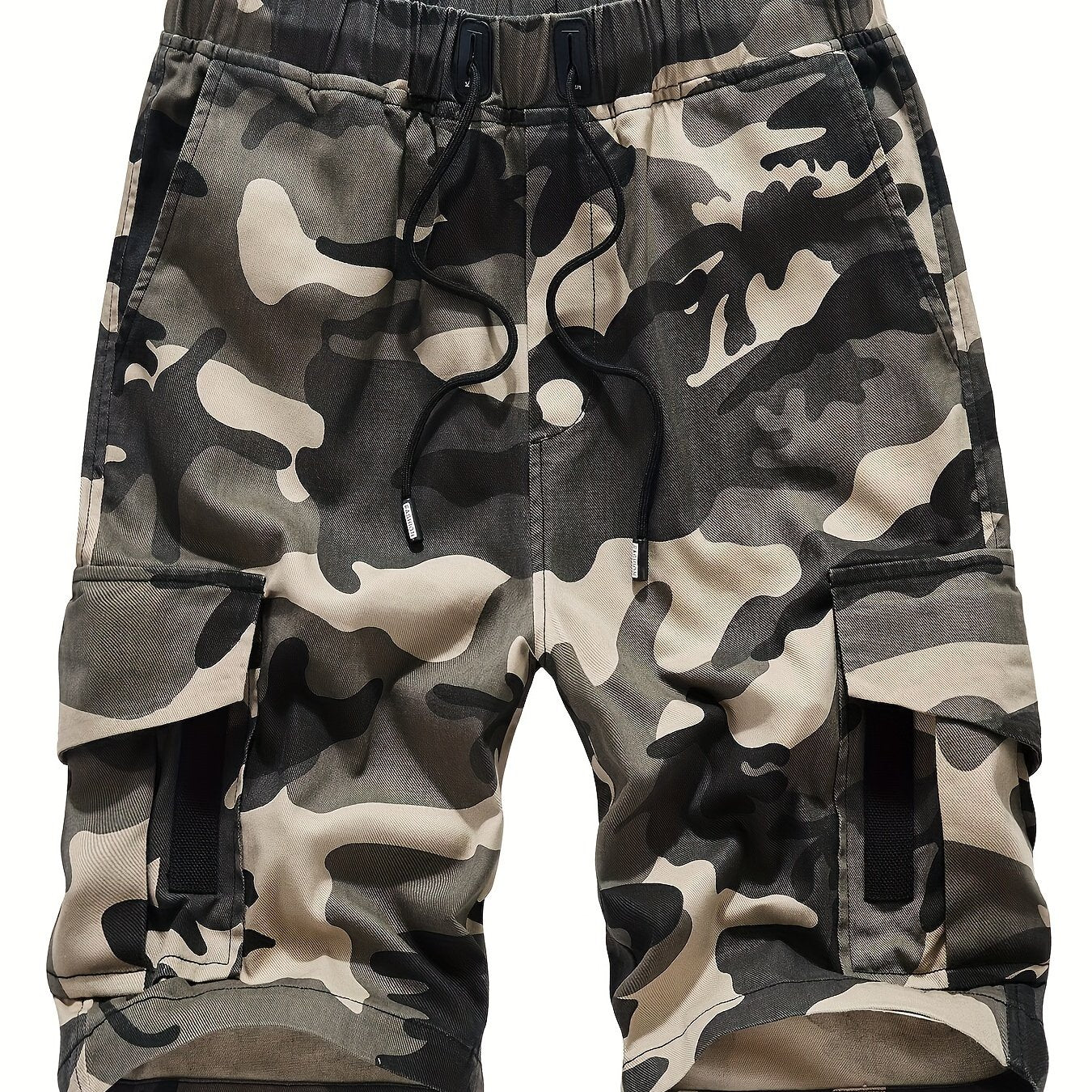Men's Camo Cargo Shorts for Spring and Summer