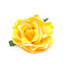 Boho Style Rose Flower Hairpin Hair Clip for Wedding Beach Daily Use