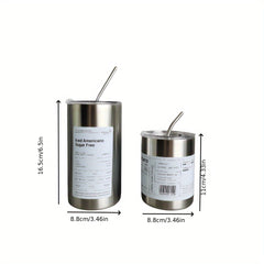 Double Layer Vacuum Water Cup 20oz Leakproof Stainless Steel Coffee Cup