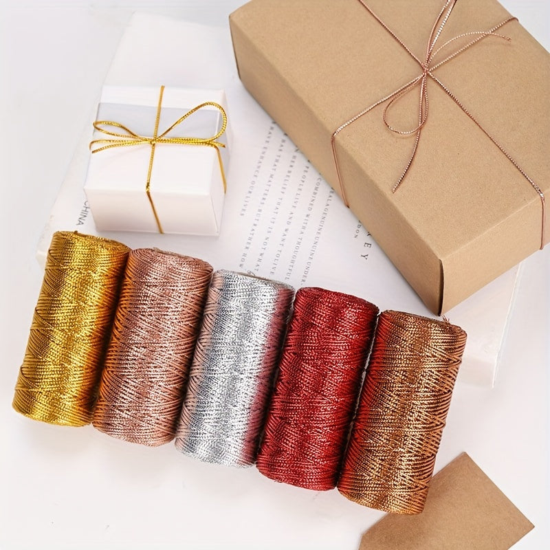 Golden Silver Wire 16 Strands Flat Heart Golden Wire Without Stretch