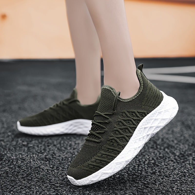 Women's Solid Running Shoes Soft Comfortable Casual Wear Non Slip Breathable