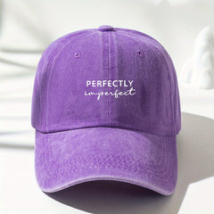 Washed Baseball Cap Solid Casual Sports Hat Sunscreen Dad Hats