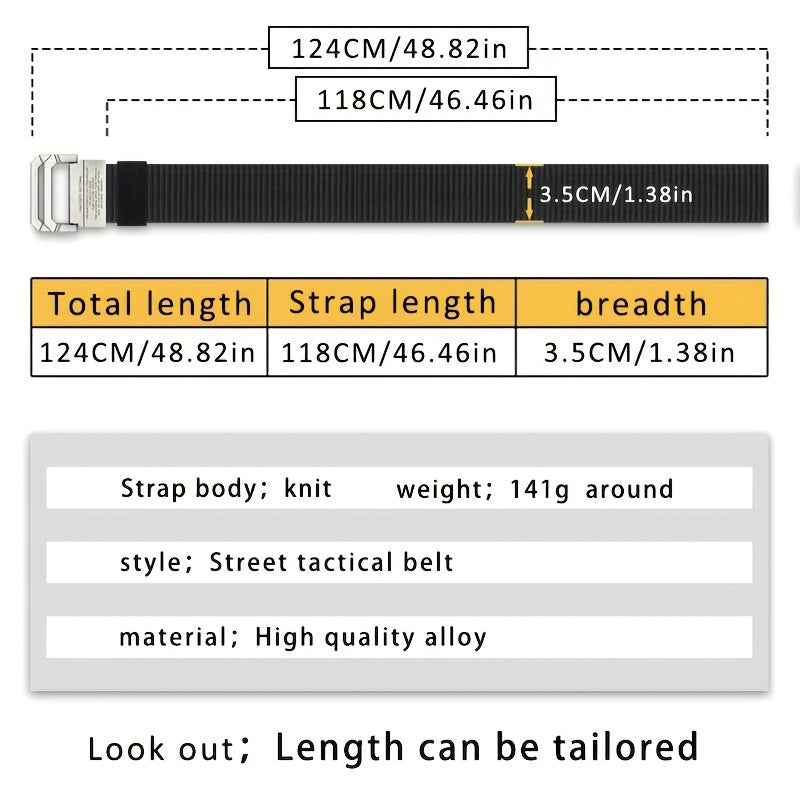 Men's Buckle Belt for Daily Use