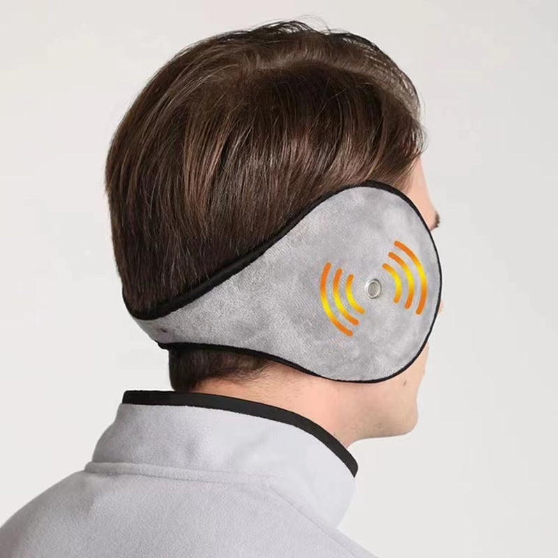 Men's Winter Earmuffs with Velvet Lining for Cold Weather