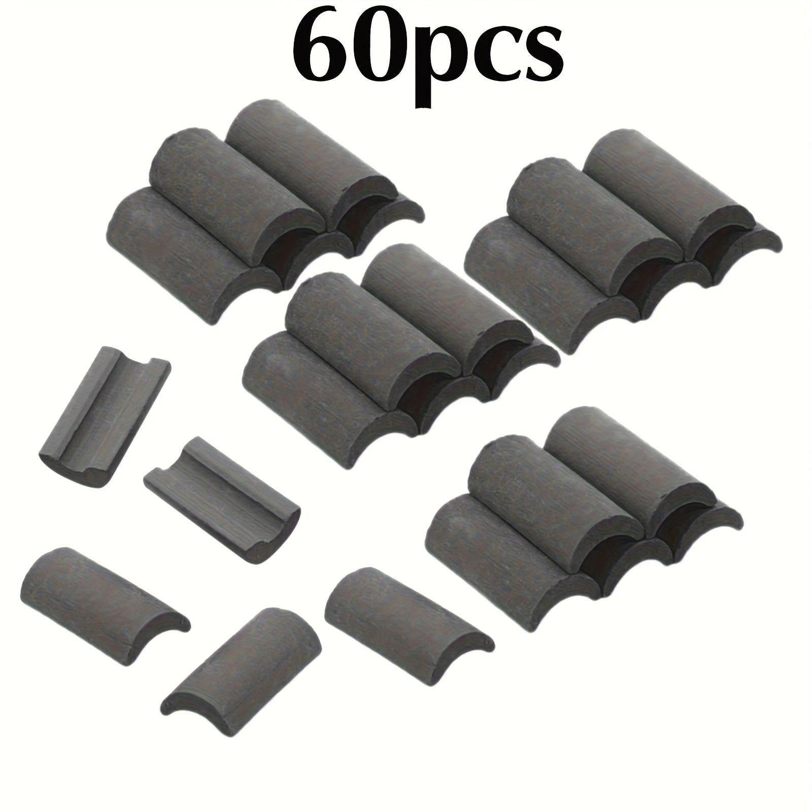 Mini Roof Tiles Simulated Models Pottery DIY House Props Tiles Figurine