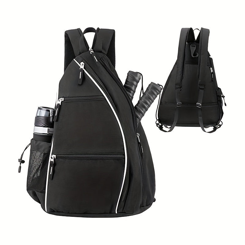 Large Waterproof Pickleball Shoulder Bag for Organization and Protection