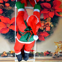 Santa Claus Rope Ladder Ornament Christmas Tree Decoration