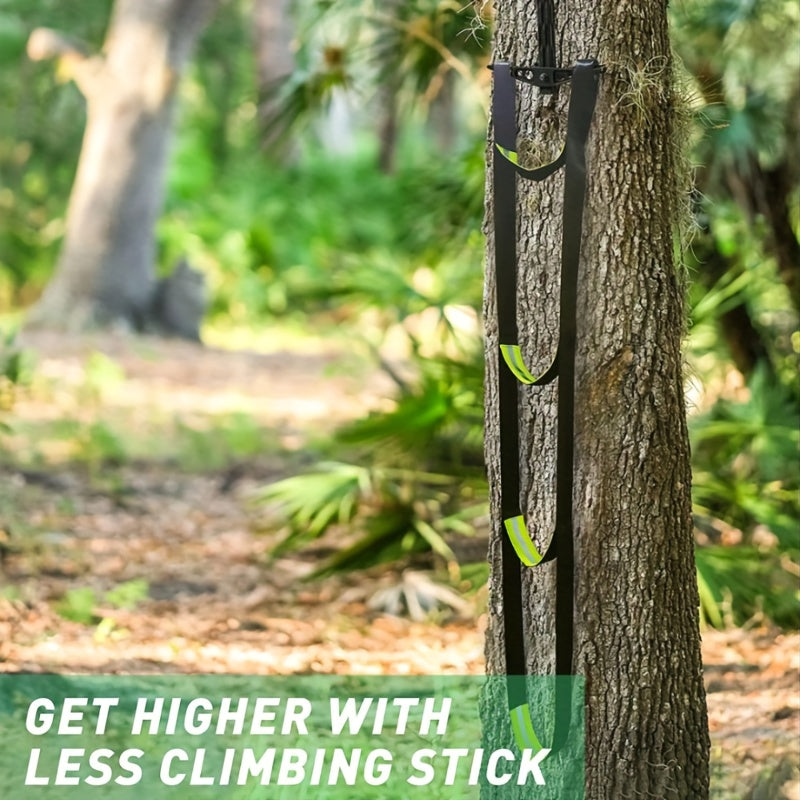 Heavy Duty Climbing Aider Saddle Platform Sticks Webbing Ladder Strap