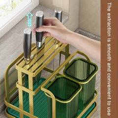 Effortless Cutlery Storage & Organization Wall Mounted & Chopstick Holder