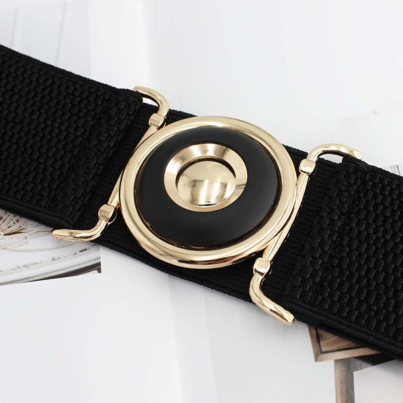 Women's Skinny Waist Belt Cover for Dress Coat
