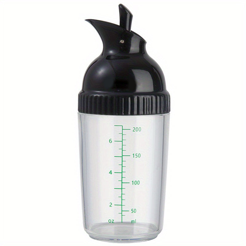 Leak Proof Salad Dressing Shaker Glass Jar Lid Essential Kitchen
