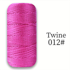 100g Crochet Yarn Braided Nylon Cord Rope DIY Jewelry Making Findings