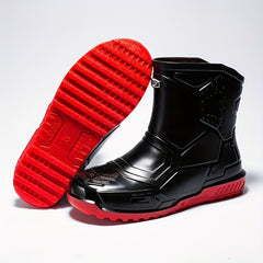 Women's Waterproof Rain Boots Anti-skid Slip On Outdoor Shoes