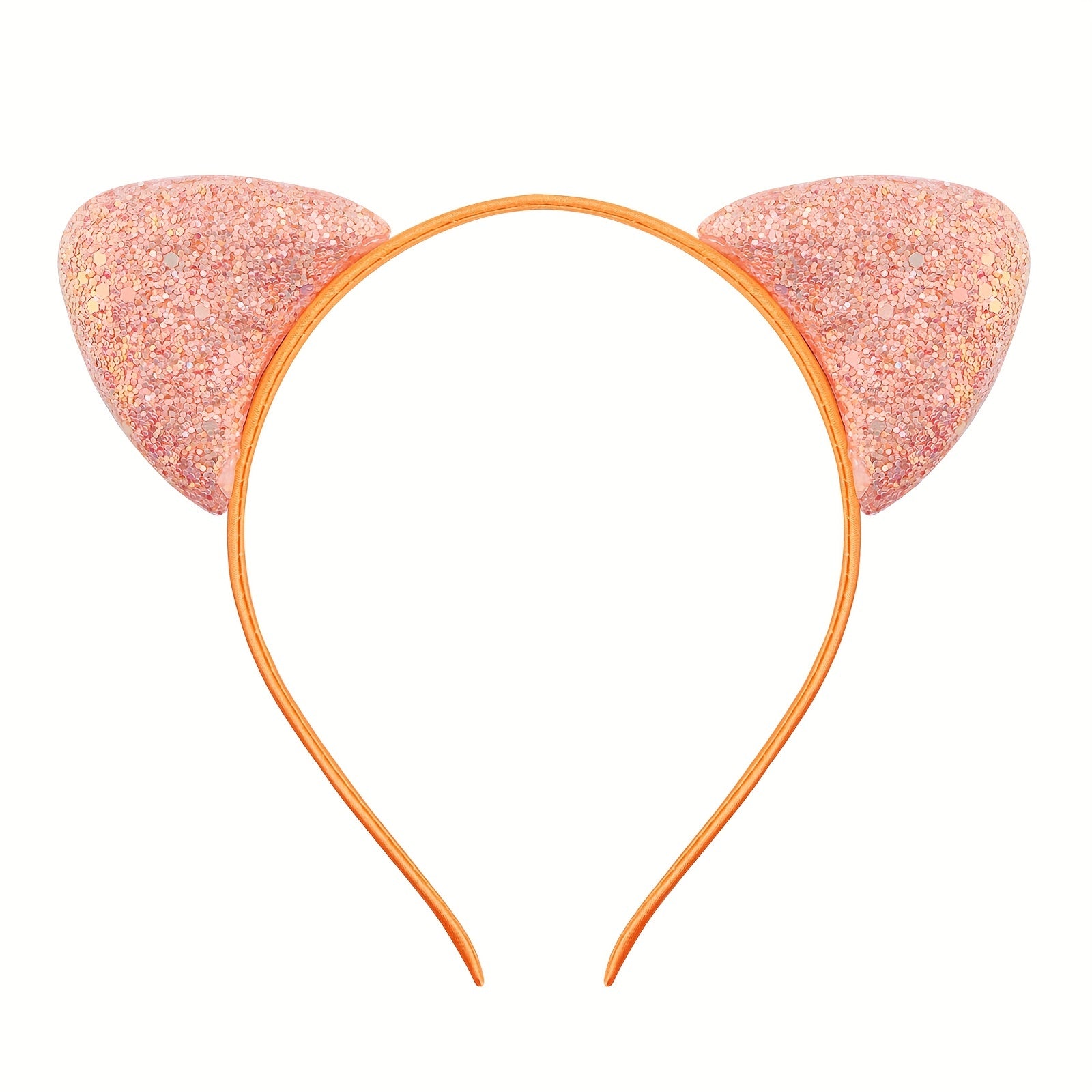Cartoon Cat Ears Hair Hoop Sequin Headband Party Decoration