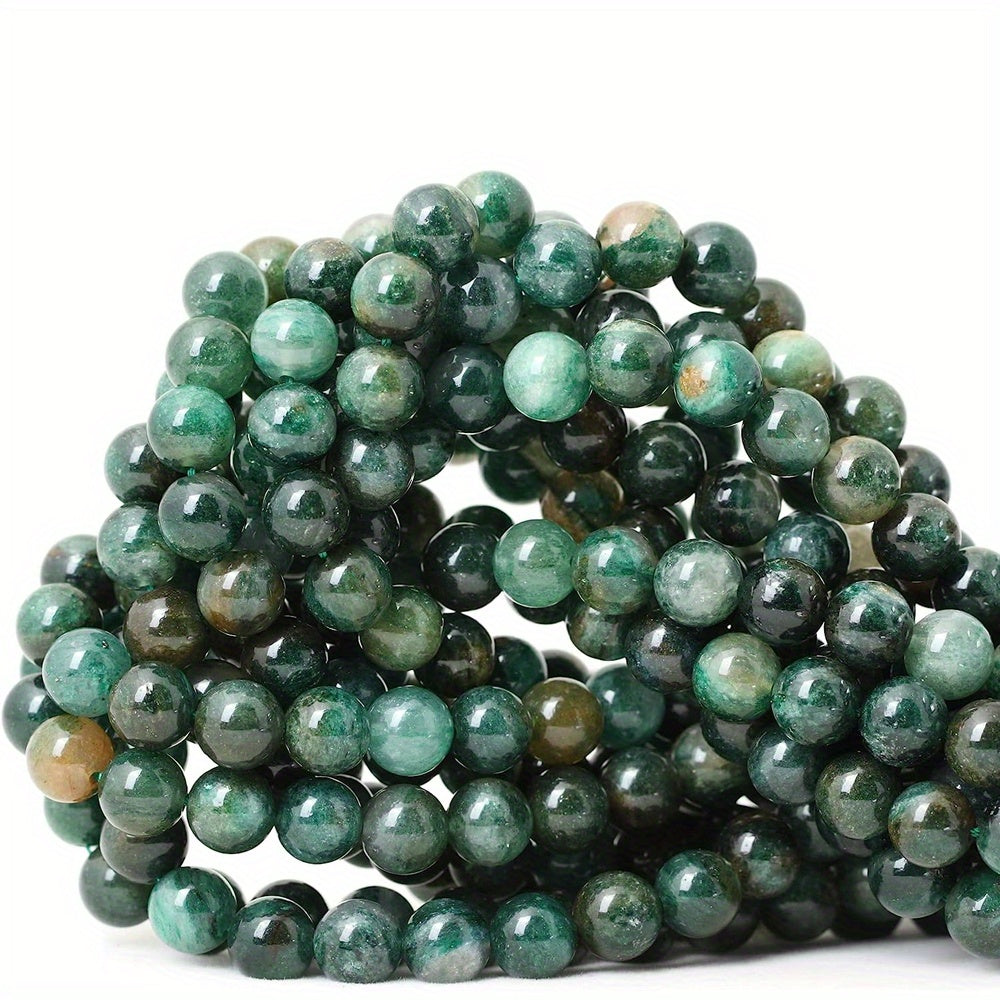 Natural Agate Gemstone Round Loose Beads DIY Jewelry Making