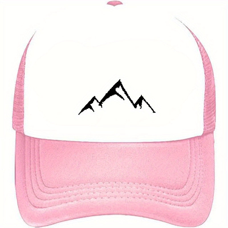 Mountain Dad Hat Soft Cotton Mesh Baseball Cap