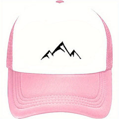 Mountain Dad Hat Soft Cotton Mesh Baseball Cap