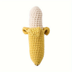Fruit Crochet Rattle Bell Toy for Babies