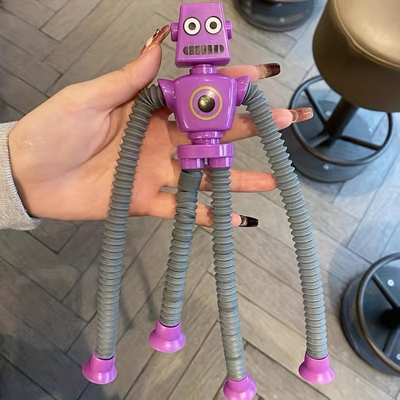 Stretching Tube Robot Puzzle Light Up Toy