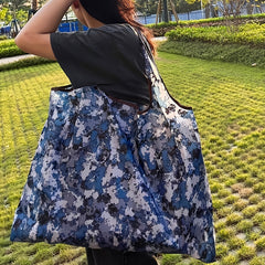 All Over Print Shoulder Bag Large Capacity Lightweight Shopper Bag