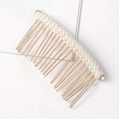 Pearl Hair Comb Bridal Braiding Head Jewelry Hair Accessories