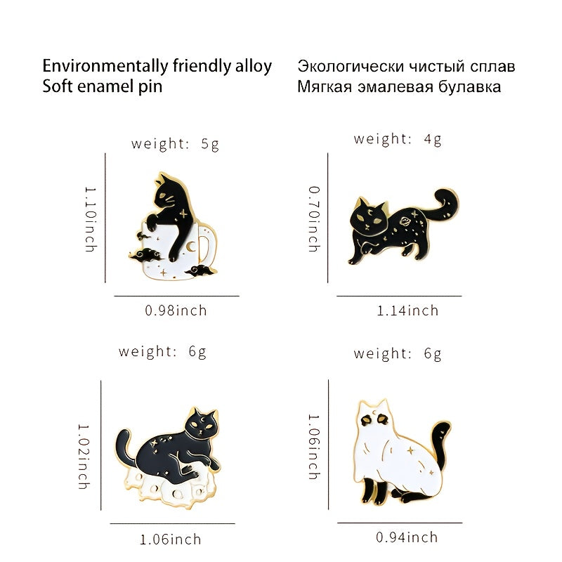 Men's Cat Alloy Pin