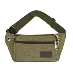 Canvas Waist Bag for Outdoor Adventures Unisex Fanny Pack