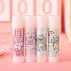 4pcs Solid Glue Stick for Office Stationery
