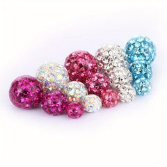 4pc Replacement Balls Spikes for Piercing Barbell 4mm 5mm 8mm CZ DIY Jewelry