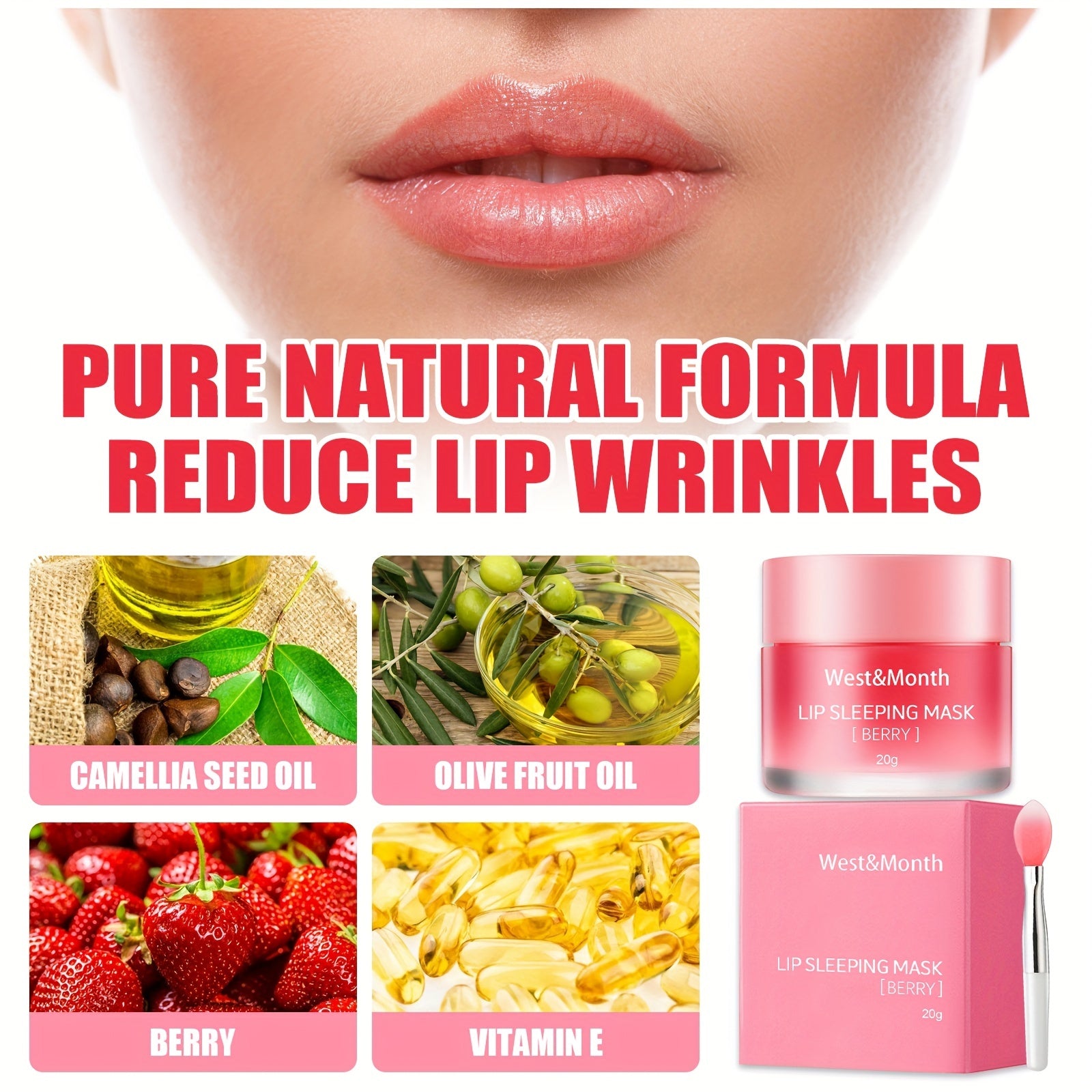 Nourishing Lip Mask for Dry Lips