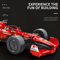 Reobrix 11007 Red RC Building Blocks Car Toy
