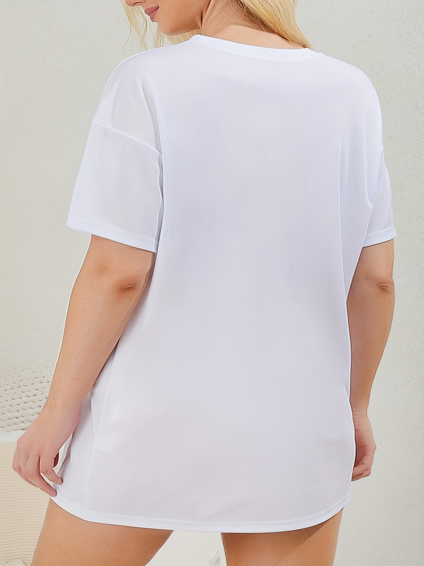  Short Sleeve Sleep Dress