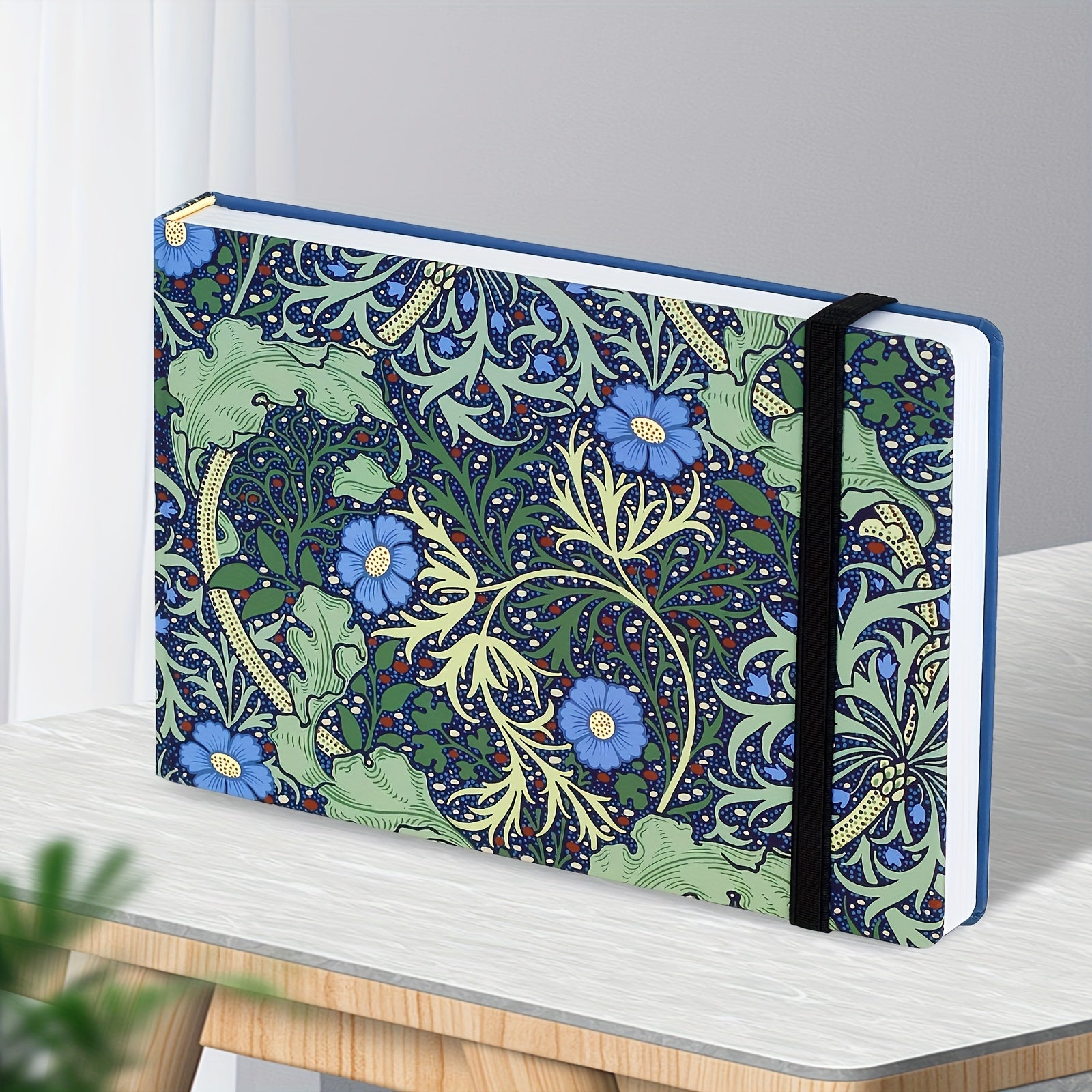 A5 Watercolor Sketchbook 100pg Hardcover Notebook Handpainted Journal