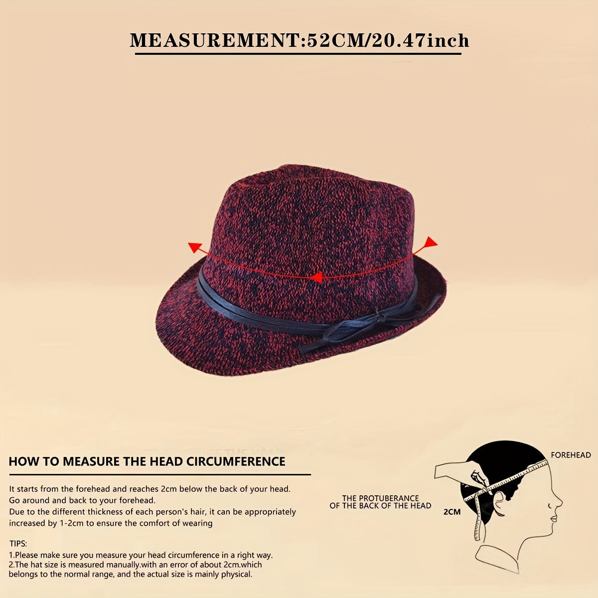 Small Top Hat for Kids British Style Street Sun Hat