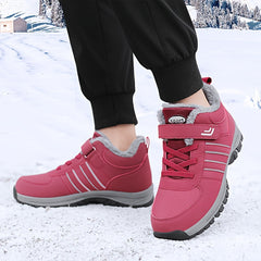 Plush Lined Thermal Snow Shoes Non Slip Fall Winter Warm Outdoor Boots