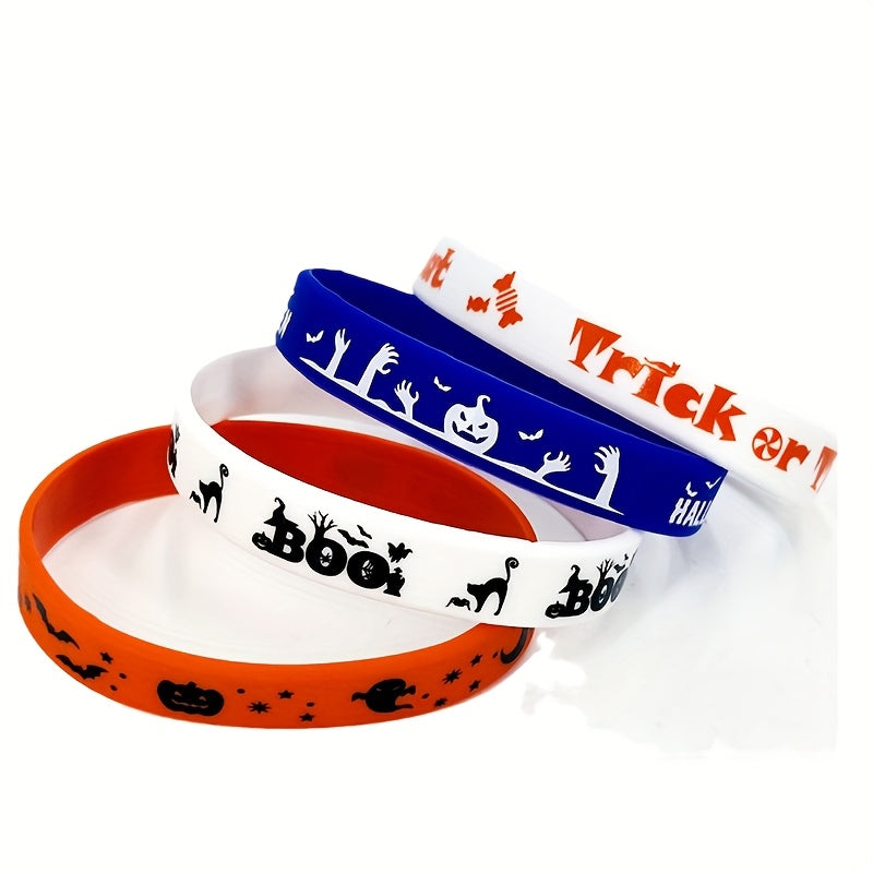 32pcs Halloween Party Silicone Bracelets Trick or Treat Decorations