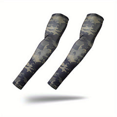 Camouflage Arm Guard Ice Sleeves Outdoor Cycling Arm Protection