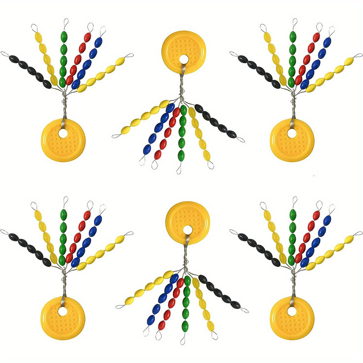Colorful Rubber Space Bean Bobber Stopper for Accurate Casting